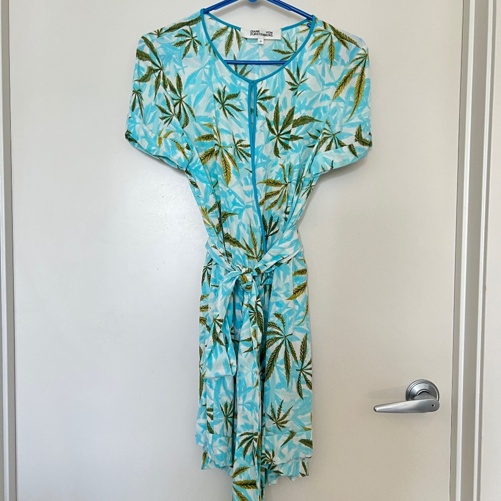 DVF Esme Silk Romper